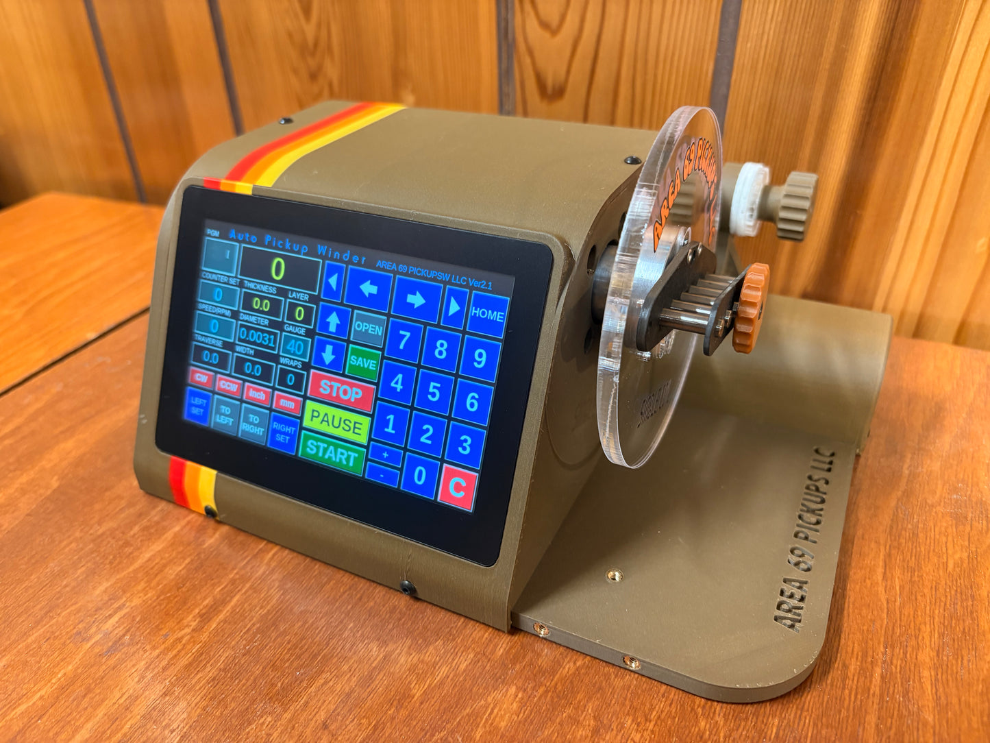 "Sport Model" CNC Winder
